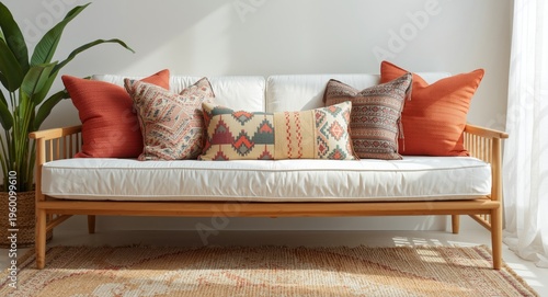 Natural light filled boho s...