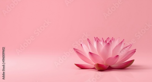 isolated lotus water lily f...