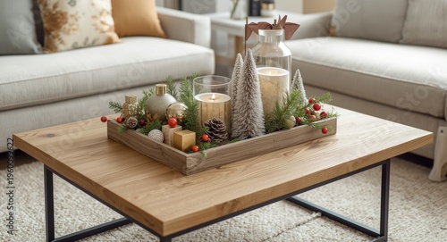 Festive holiday home decor ...