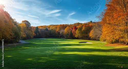Golf course landscape enric...