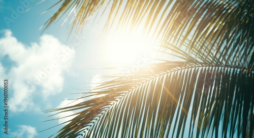 Bright sky abstract summer ...