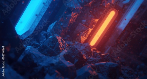 Futuristic background with ...