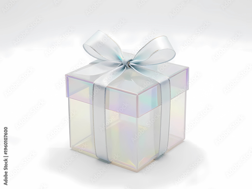 Obraz premium gift box isolated on white