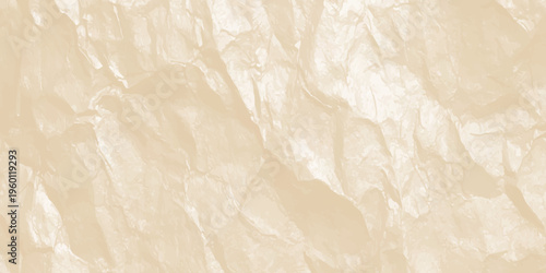 beige crumpled paper texture background with organic folds and wrinkled parchment effect for vintage minimalist design