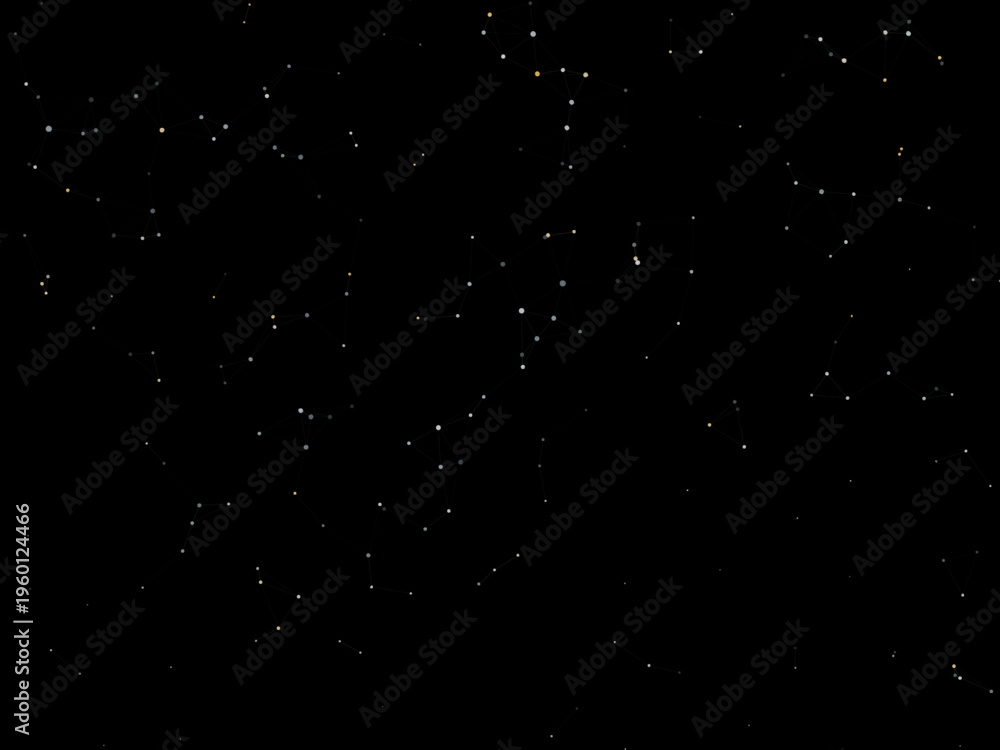 Fototapeta premium Abstract Network Connection Lines Technology Background
