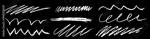 Chalk textured background, brush scribble