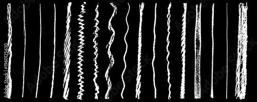 Chalk textured background, brush scribble