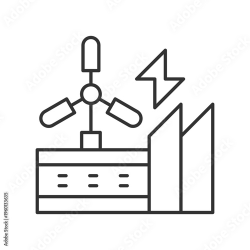 Turbine Industry Icon