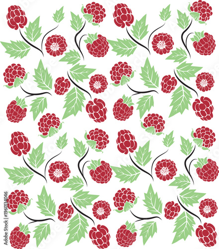 raspberry background