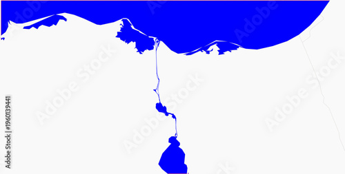 Suez Canal Map – Global Shipping Route and Maritime Trade Chokepoint Infographic Connecting Mediterranean and Red Sea