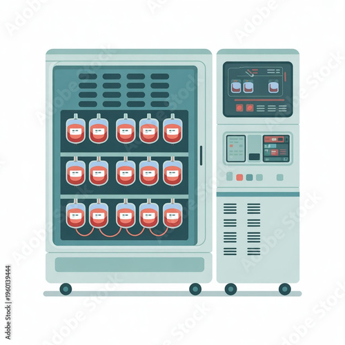 Automated Blood Bank Storage System
