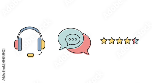 Customer Service Headset and Chat.