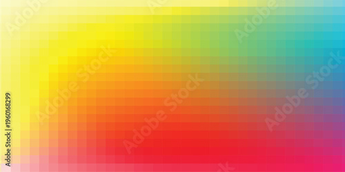 Set of 26 color square color picker