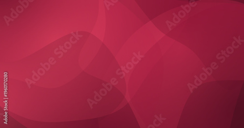 Deep crimson abstract background with soft curves and translucent layers.