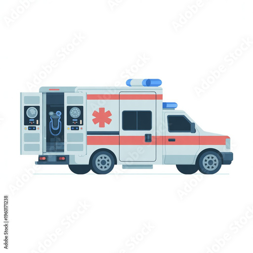 Mobile Stroke Unit CT Scanner Ambulance