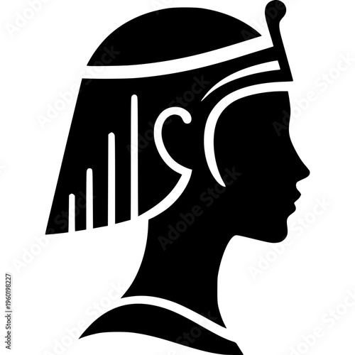 Cleopatra Icon Vector