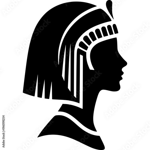 Cleopatra Icon Vector