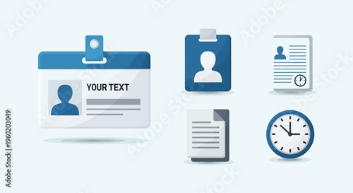 Collection of business identification cards.