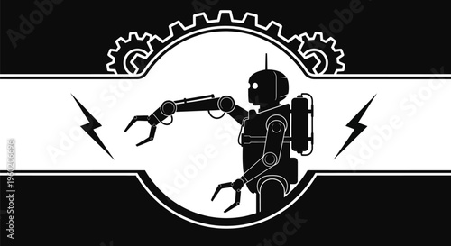 Robot Holding Welding Torch Tool.