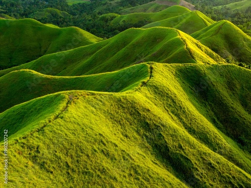 фотографія Aerial sunrise over Alicia Panoramic Park, Bohol