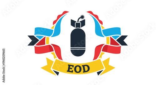 EOD Explosive Ordnance Disposal Bomb.