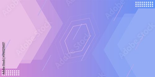 abstract background with hexagon and lines