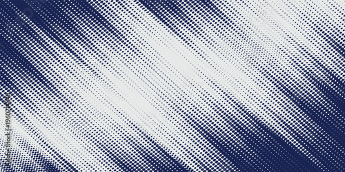Abstract halftone wave dots background. Futuristic twisted grunge pattern, dots, circles. Vector modern optical pop art texture for posters, business cards and etc