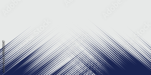 Abstract halftone wave dots background. Futuristic twisted grunge pattern, dots, circles. Vector modern optical pop art texture for posters, business cards and etc