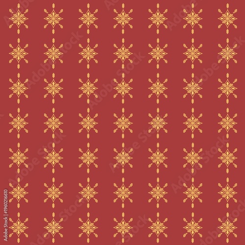 Modern Vibrant Seamless Pattern Background for Creative Design.