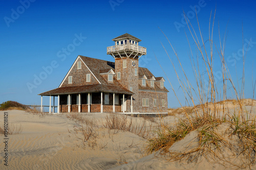 Oregon Inlet Lifesaving Station in the Cape Hatteras National Seashore