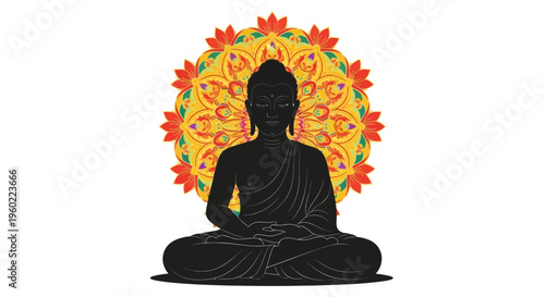 Buddha Statue in Meditation Posture 2.