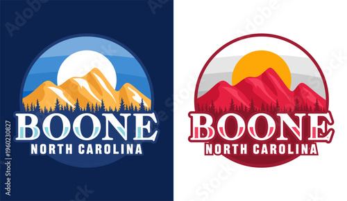 Stunning natural scenery in Boone, North Carolina