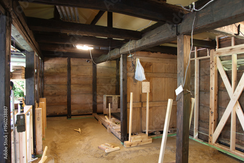 建築現場の様子