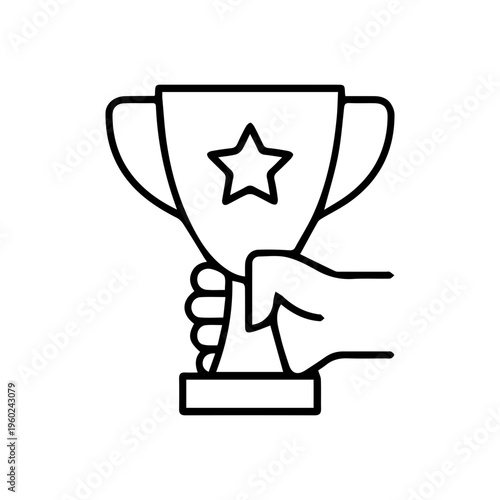 Victory Trophy Icon