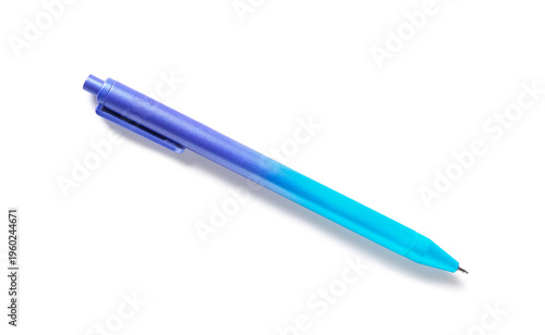 Gradient pen on white backg...