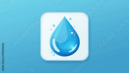 vector water drop