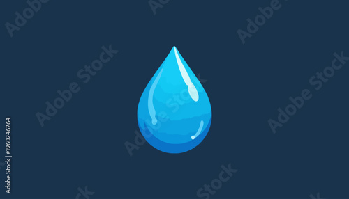 water drop vector illustration