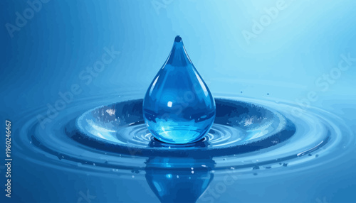 water drop splash