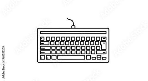 Simple black and white line art illustration of a playful dolphin jumping, minimalist marine animal drawing icon