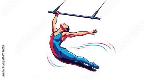 Dynamic Trapeze Artist Captures Aerial Acrobatics In Motion