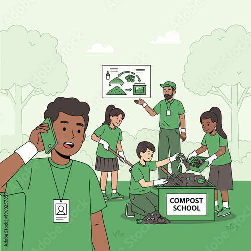 Educating Future Environmentalists At Compost School