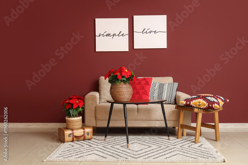 Interior of stylish living ...