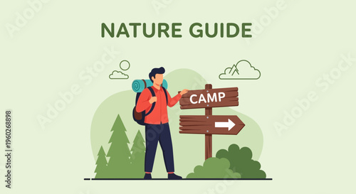 Explore Wilderness With This Helpful Nature Guide Concept