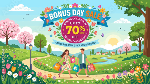 Spring Bonus Day Sale with Attractive Discounts