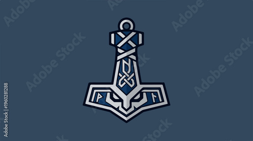 Navy Anchor Emblem Insignia.