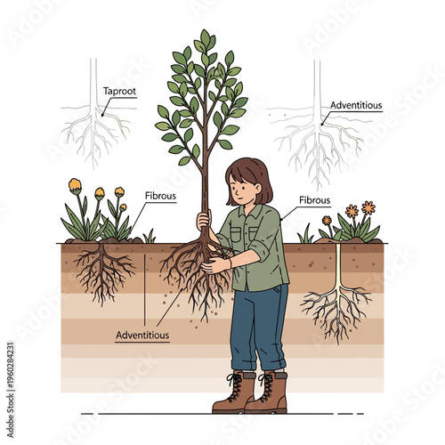 Illustrative Guide To Plant Root Systems And Botany Expertise