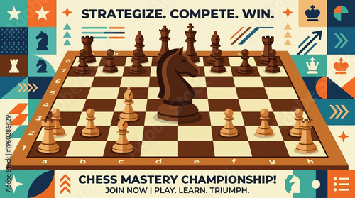 Chess Championship Strategic Competition and Victory