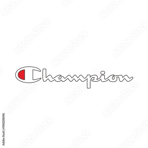 Champion athletic brand logo symbol.