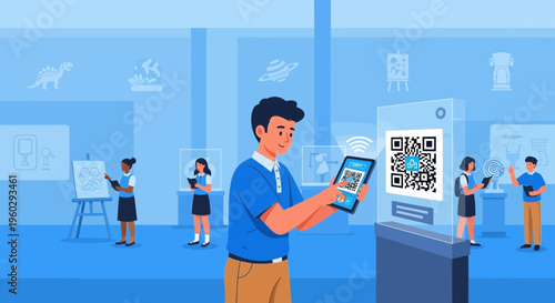 Interactive Museum Experience With Digital Technology And QR Codes