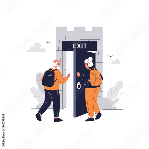 Journey Out Of The Fortress Discovering New Paths And Opportunities